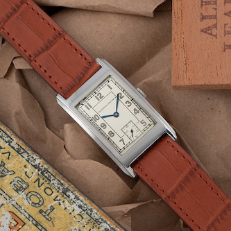 Pre-Owned Vacheron Constantin Rectangular Steel Dress Watch Pre-Owned Vacheron Constantin Rectangular Steel Dress Watch