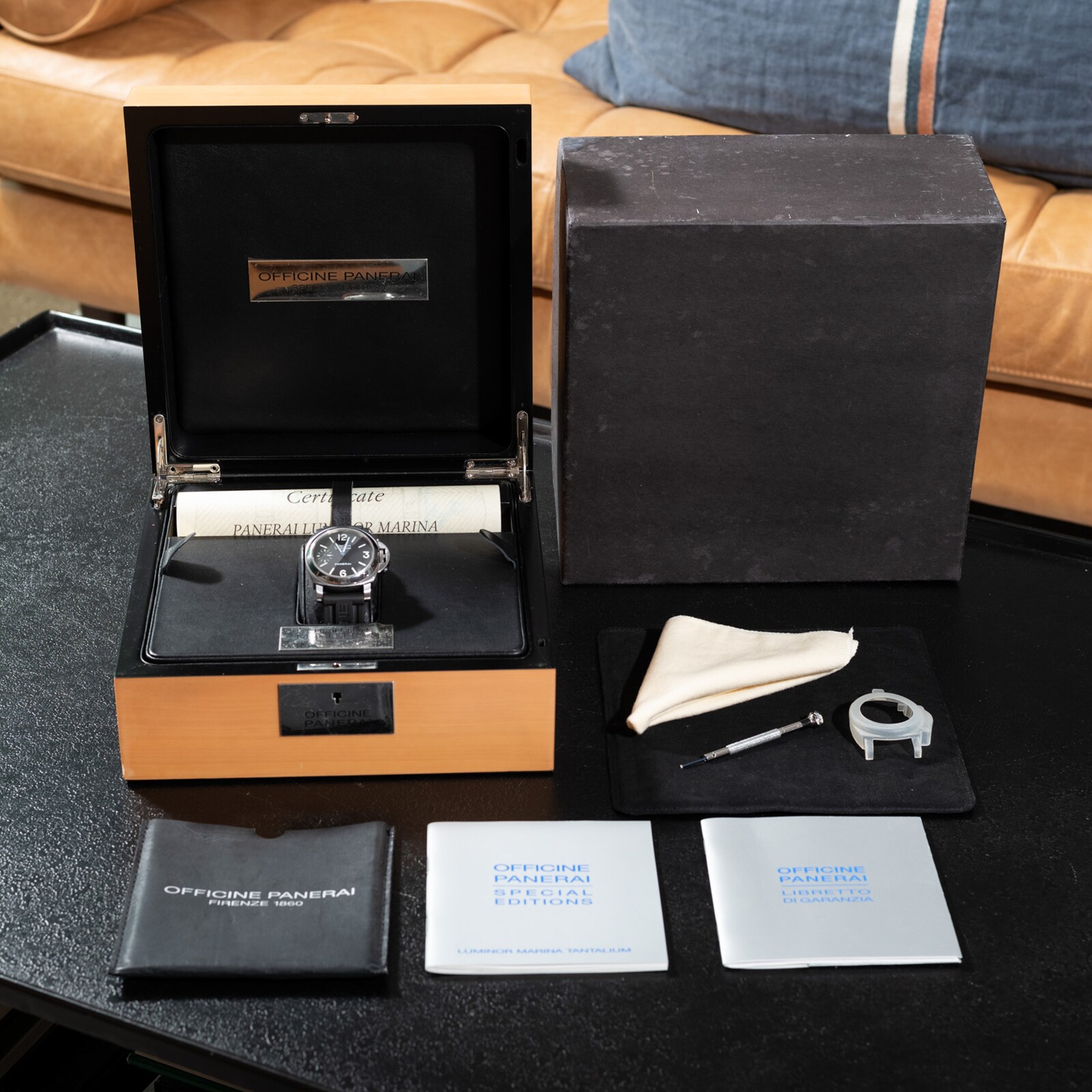 Pre-Owned Panerai Luminor 'Tantalum'