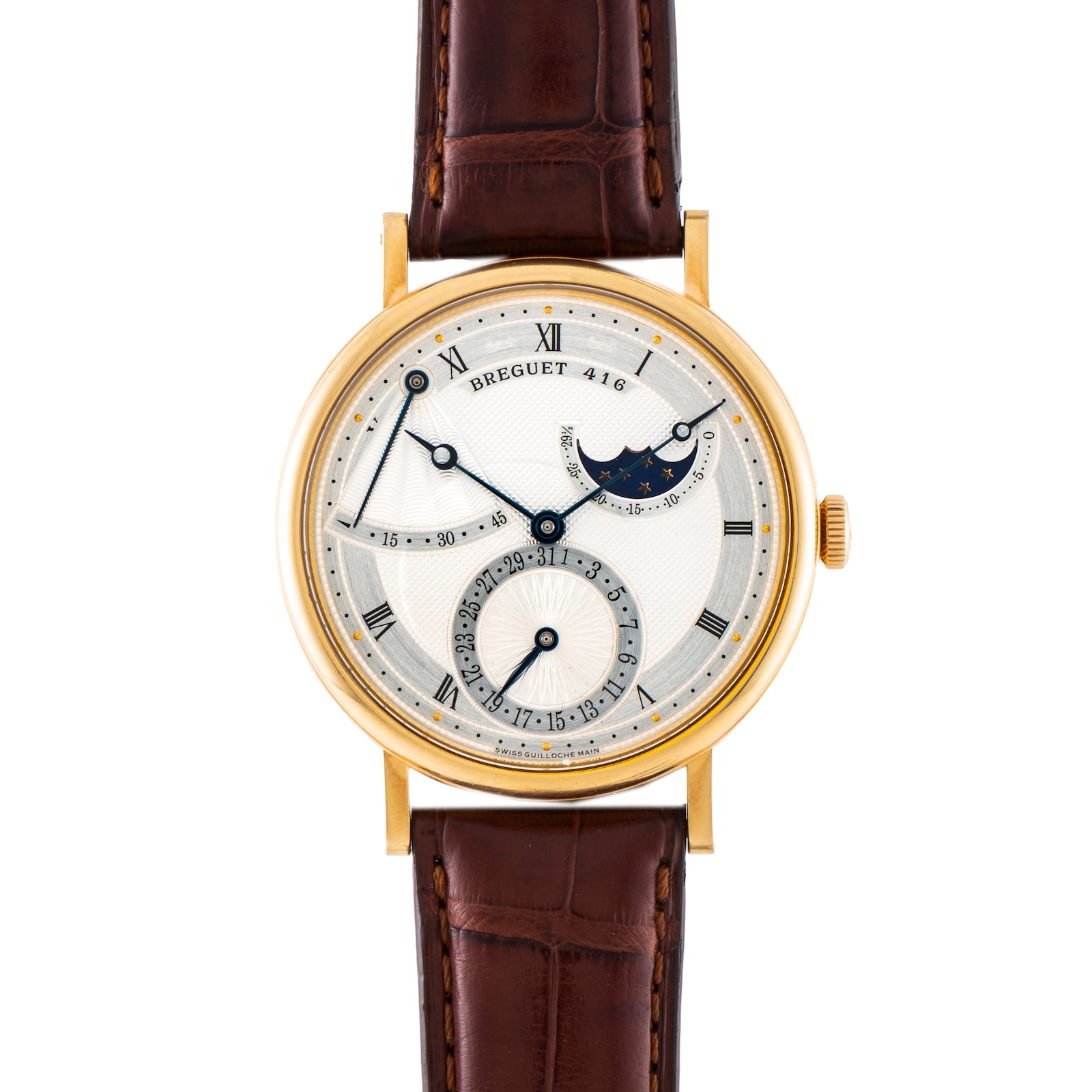Pre-Owned Breguet Classique Moonphase Power Reserve Date 'Jumbo'