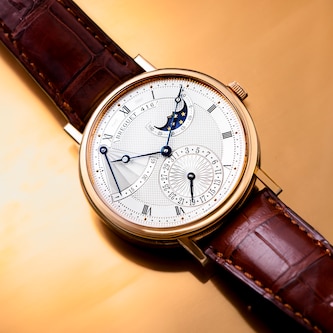 Pre-Owned Breguet Classique Moonphase Power Reserve Date 'Jumbo'
