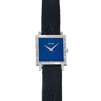 Pre-Owned Piaget Carre 'Lapius Lazuli'