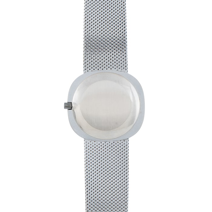 Pre-Owned Movado Movado White Gold 'Malachite' Dress Watch