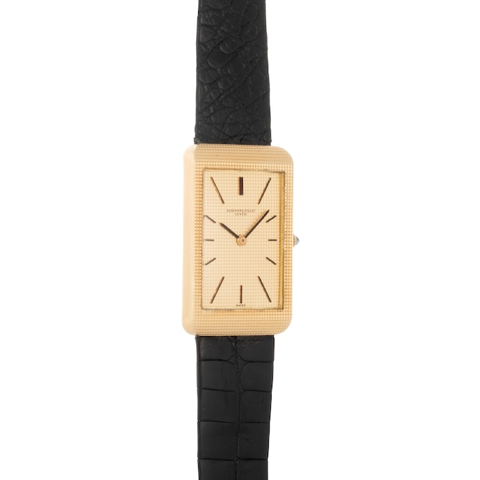 Pre-Owned Audemars Piguet Yellow Gold 'Hobnail' Dress Watch