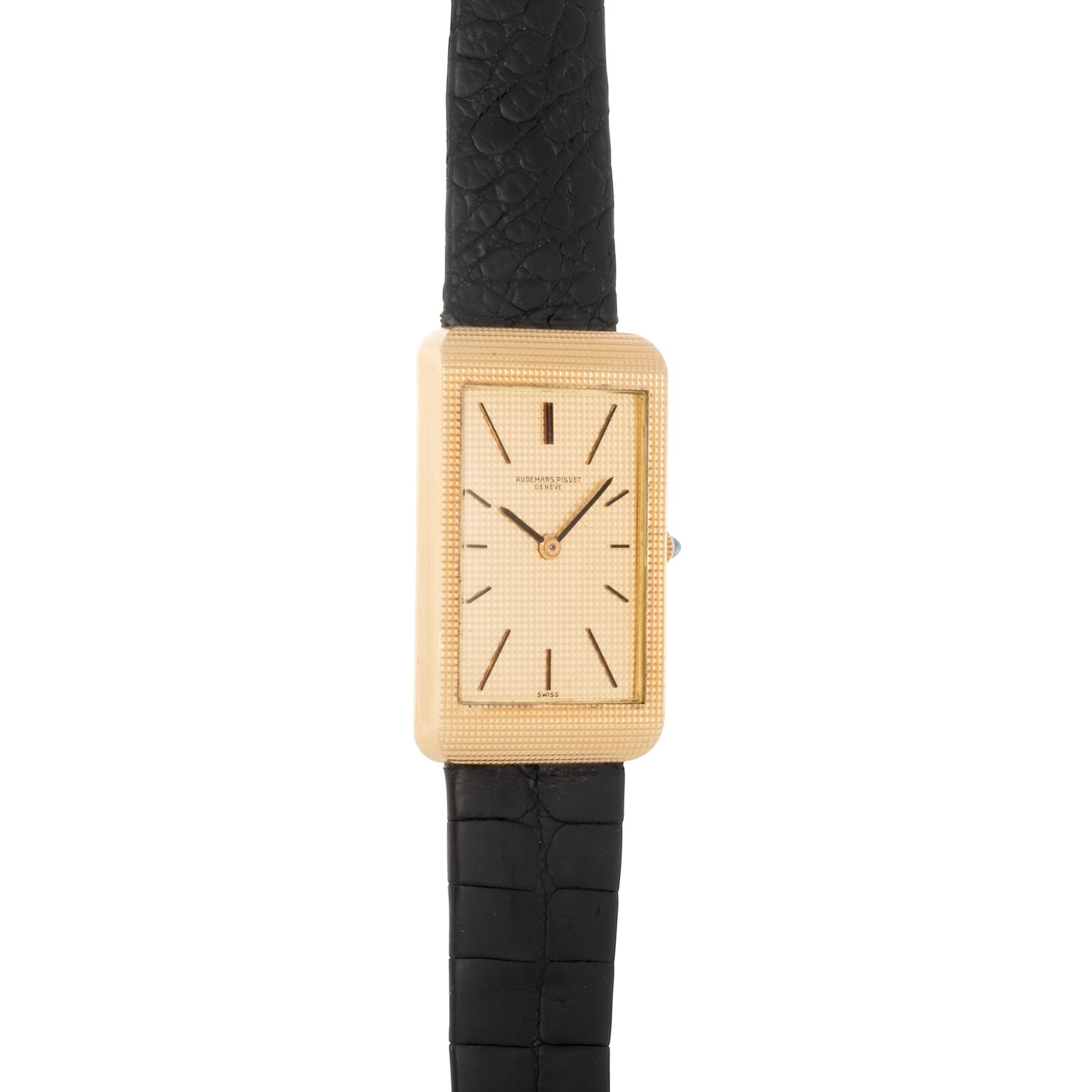 Pre-Owned Audemars Piguet Yellow Gold 'Hobnail' Dress Watch