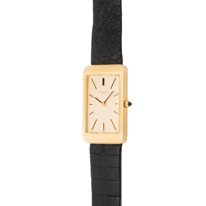Pre-Owned Audemars Piguet Yellow Gold 'Hobnail' Dress Watch