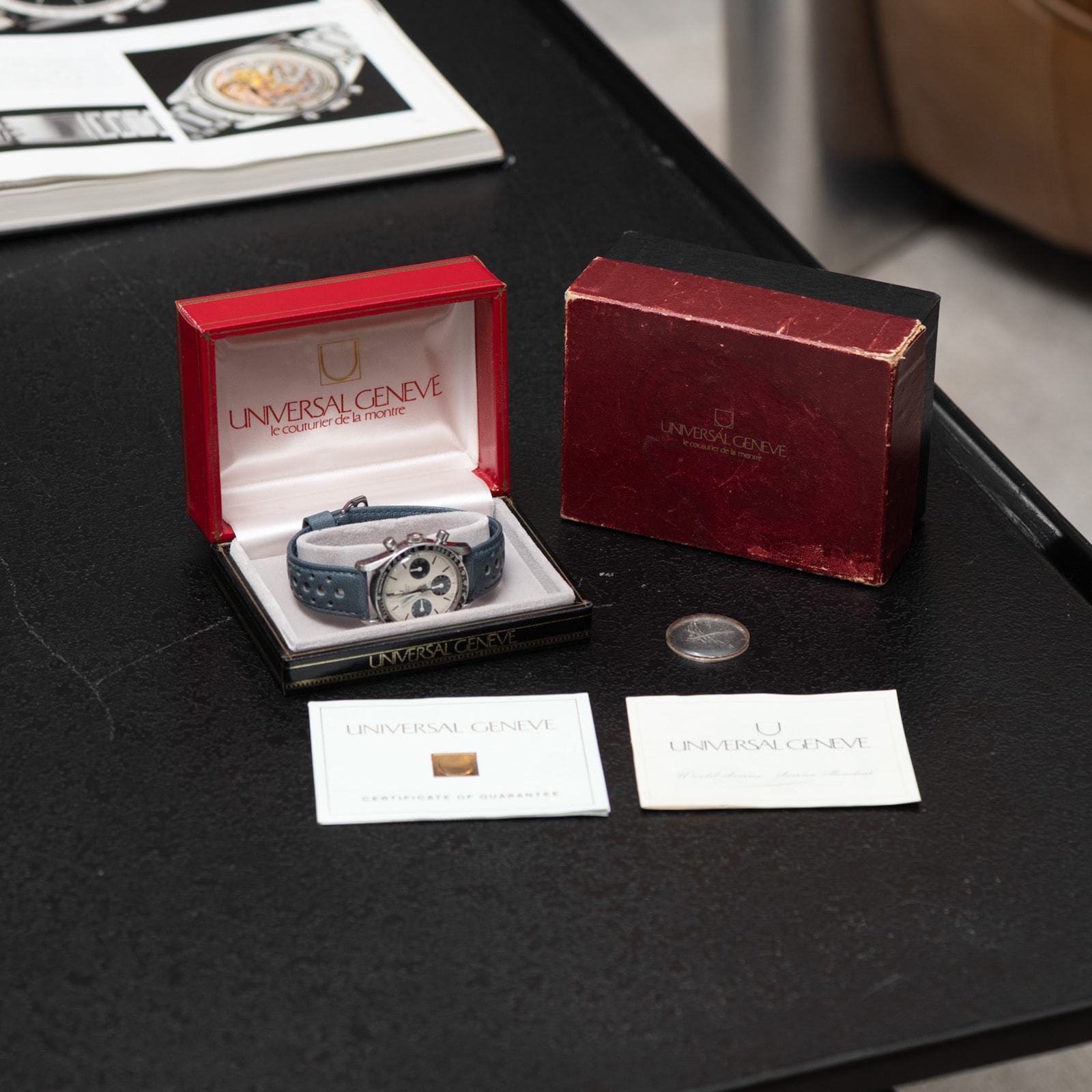 Pre-Owned Universal Geneve Universal Geneve Compax 'Nina Rindt'