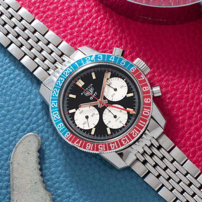 Pre-Owned Heuer Heuer Autavia GMT