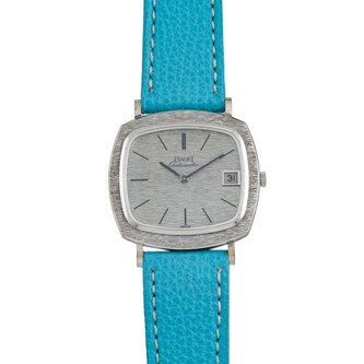 Pre-Owned Piaget White Gold 'Bark' Dress Watch