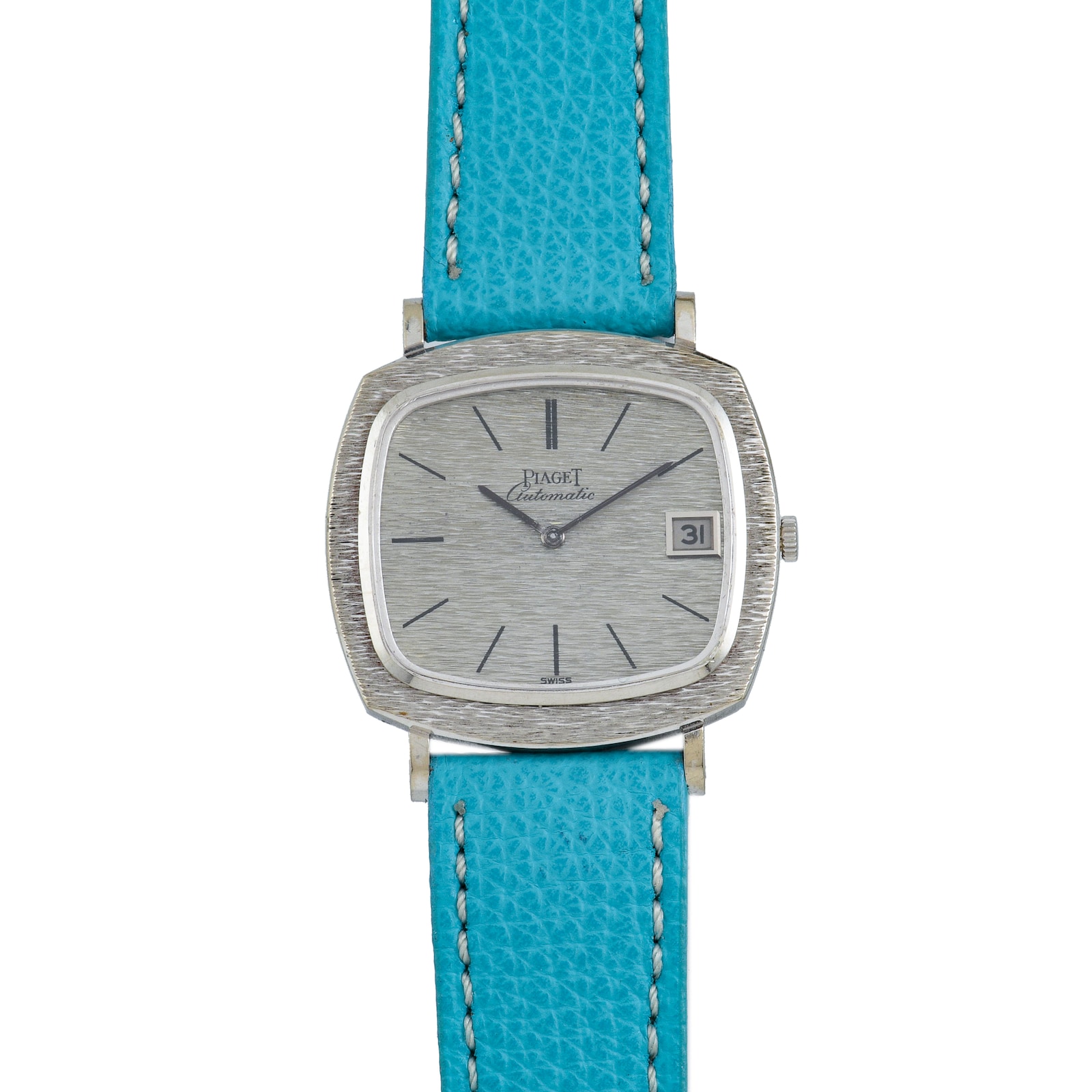 Pre-Owned Piaget White Gold 'Bark' Dress Watch