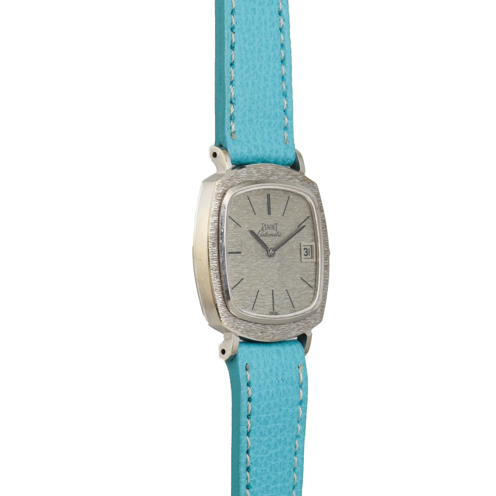 Pre-Owned Piaget White Gold 'Bark' Dress Watch