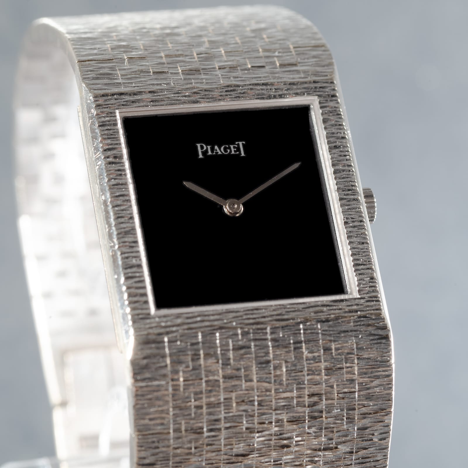 Pre-Owned Piaget White Gold 'Onyx' Dress Watch