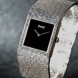 Pre-Owned Piaget Piaget White Gold 'Onyx' Dress Watch