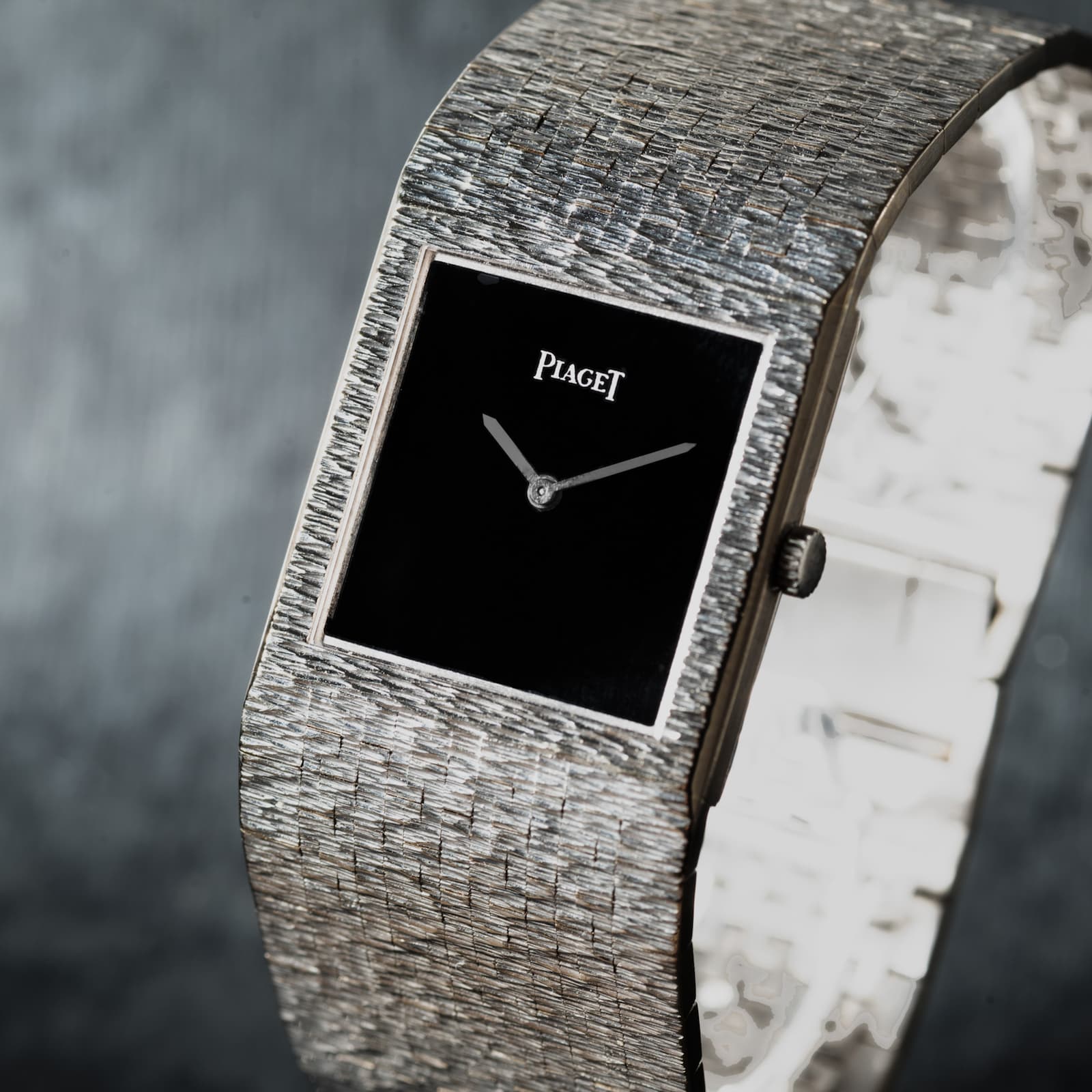 Pre-Owned Piaget White Gold 'Onyx' Dress Watch