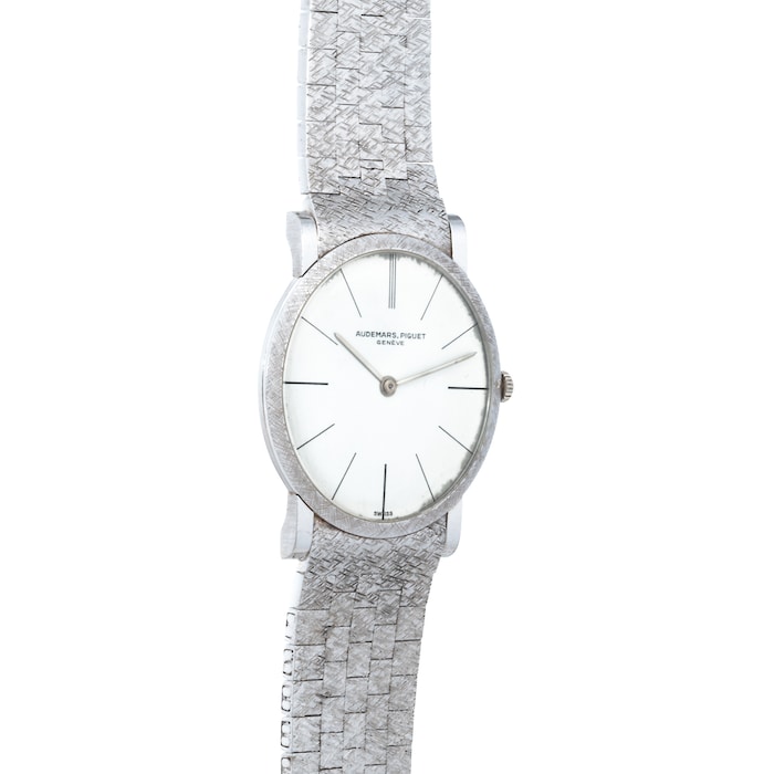 Pre-Owned Audemars Piguet White Gold 'Ultra-Thin' Dress Watch