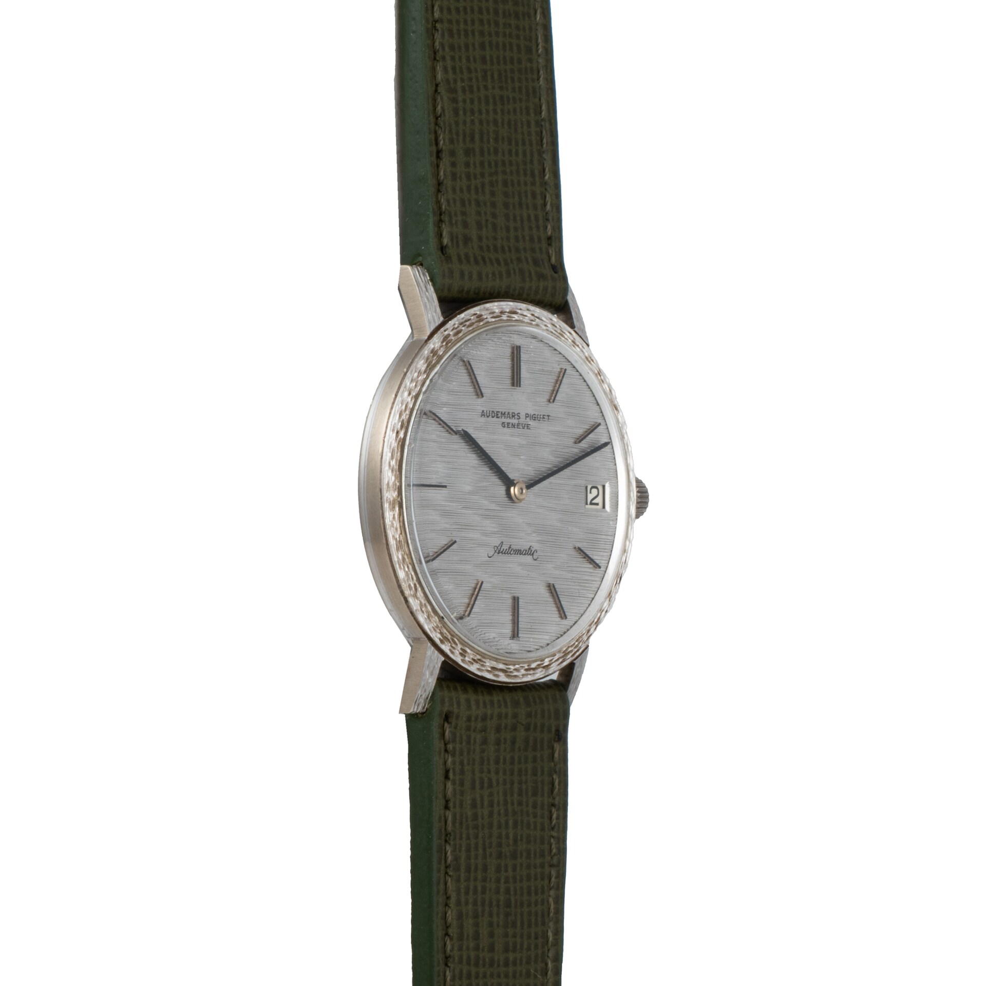 Pre-Owned Audemars Piguet White Gold 'Bark' Dress Watch