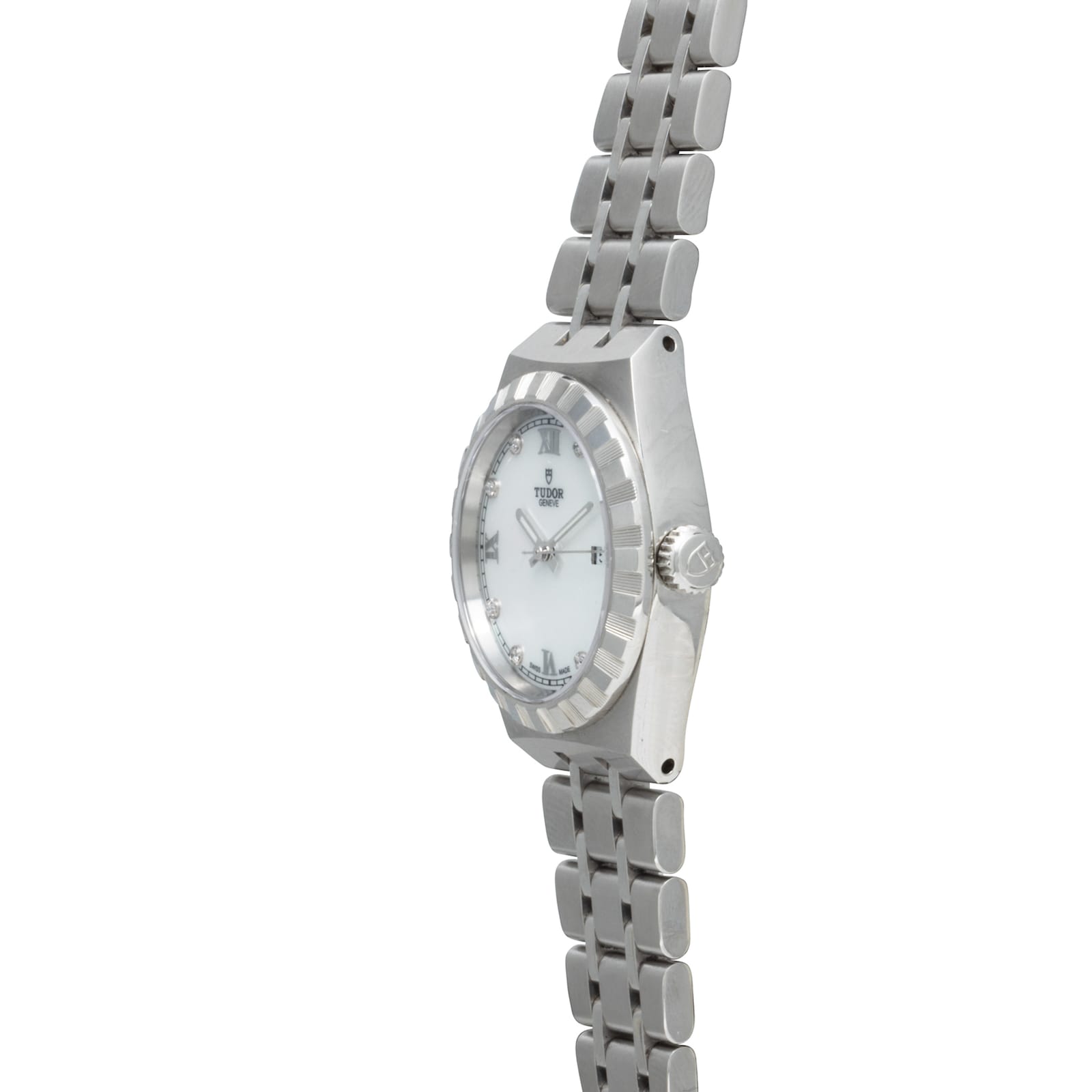 Pre-Owned Tudor Royal 'Mother Of Pearl' Diamond Dial