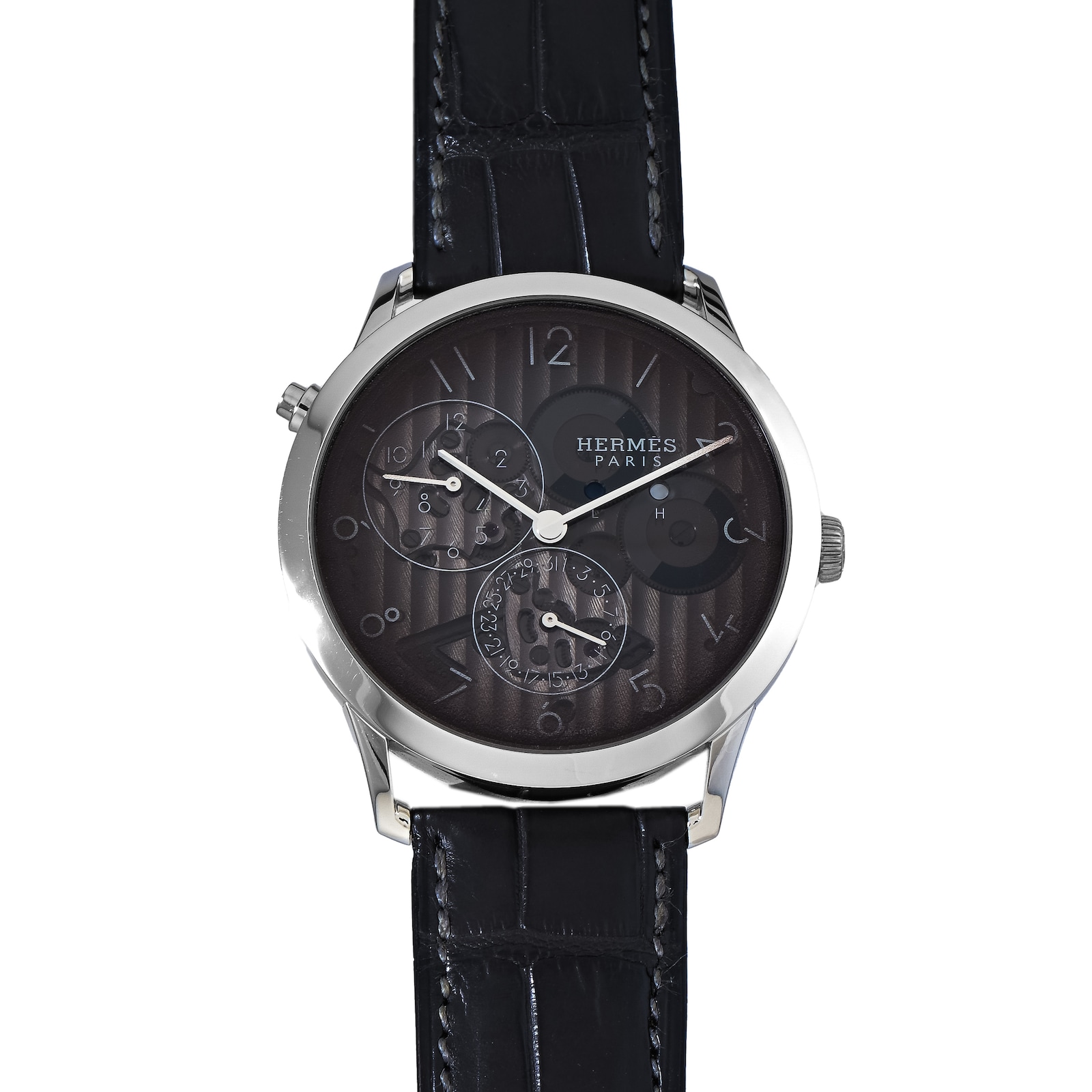 Pre-Owned Hermes Hermes Slim D'Hermes GMT