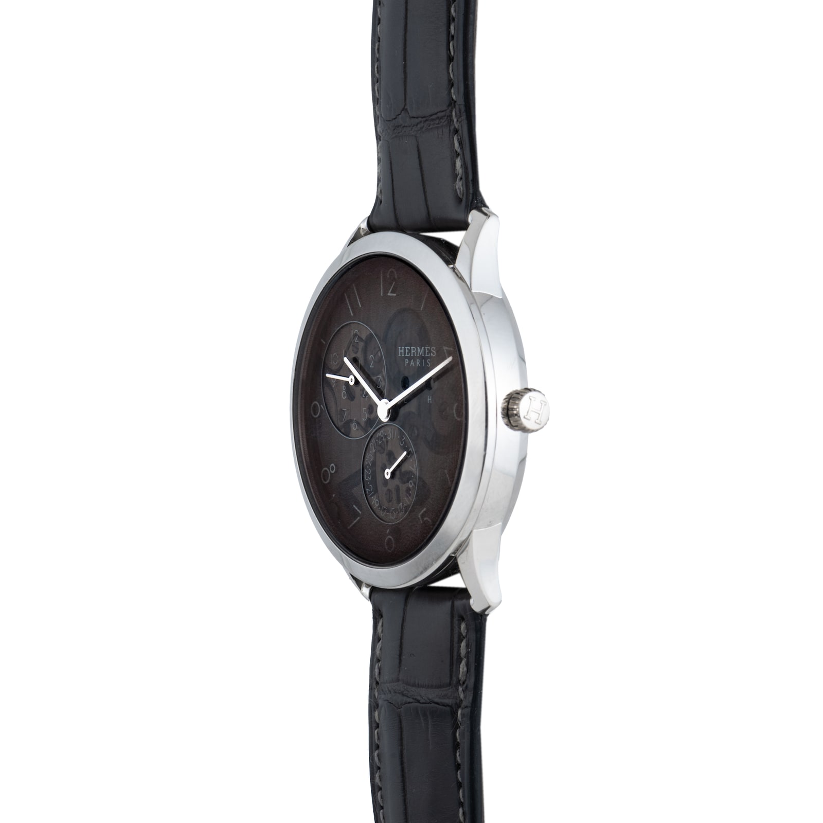 Pre-Owned Hermes Hermes Slim D'Hermes GMT