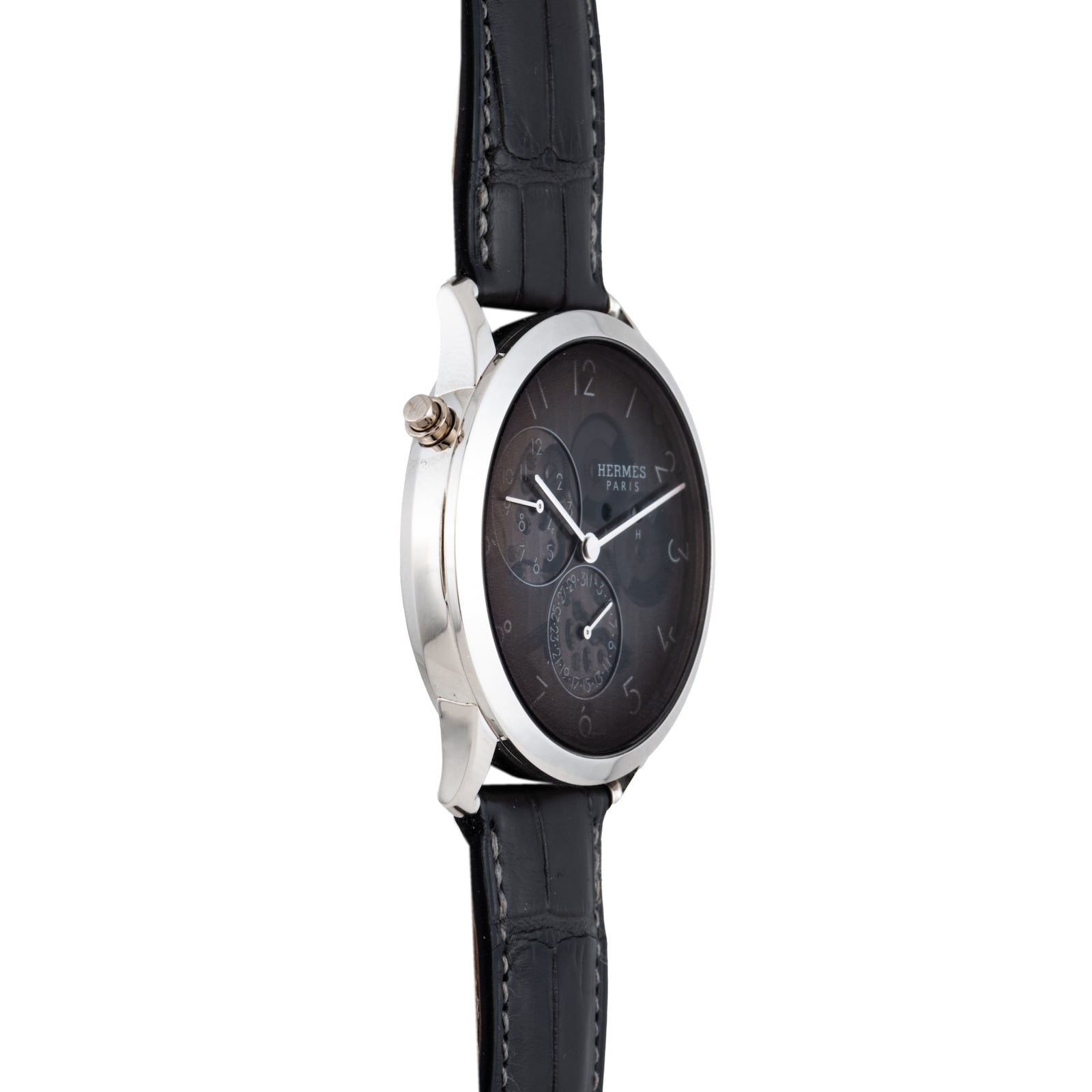 Pre-Owned Hermes Hermes Slim D'Hermes GMT