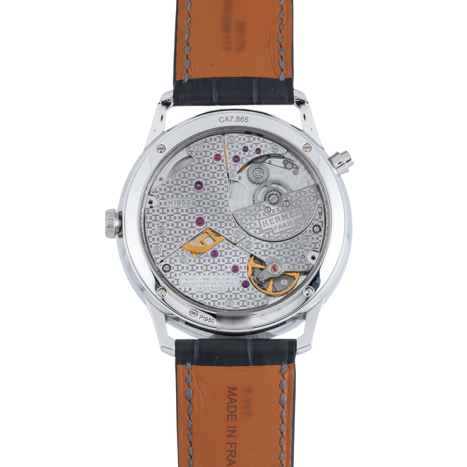 Pre-Owned Hermes Hermes Slim D'Hermes GMT