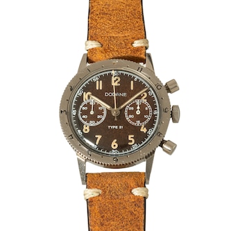 Pre-Owned Dodane Dodane Type 21 Chronograph 'Tropical' Pre-Owned Dodane Dodane Type 21 Chronograph 'Tropical'