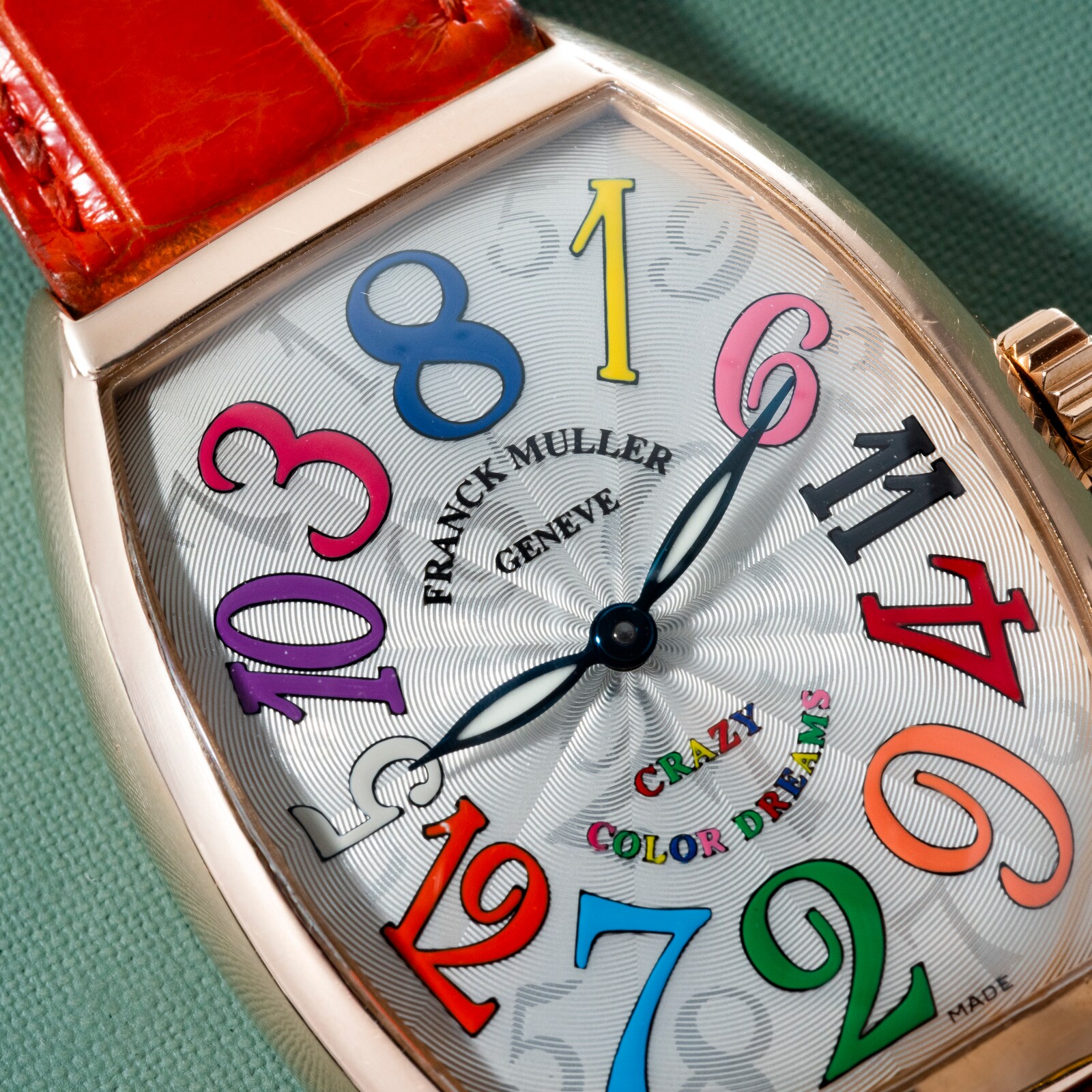 Pre-Owned Franck Muller Casablanca 'Crazy Hours' Color Dreams