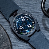 Pre-Owned Urwerk Urwerk UR-100 'Blue Planet'