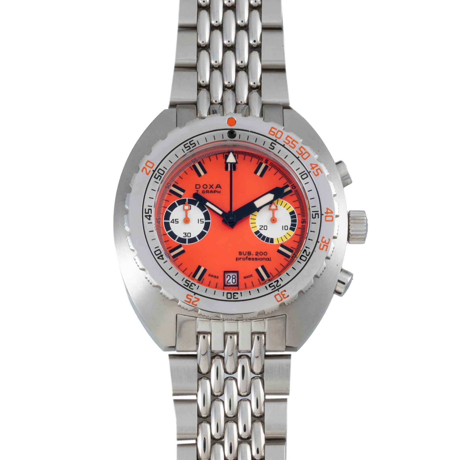 Pre-Owned DOXA DOXA Sub 200 T.Graph Professional
