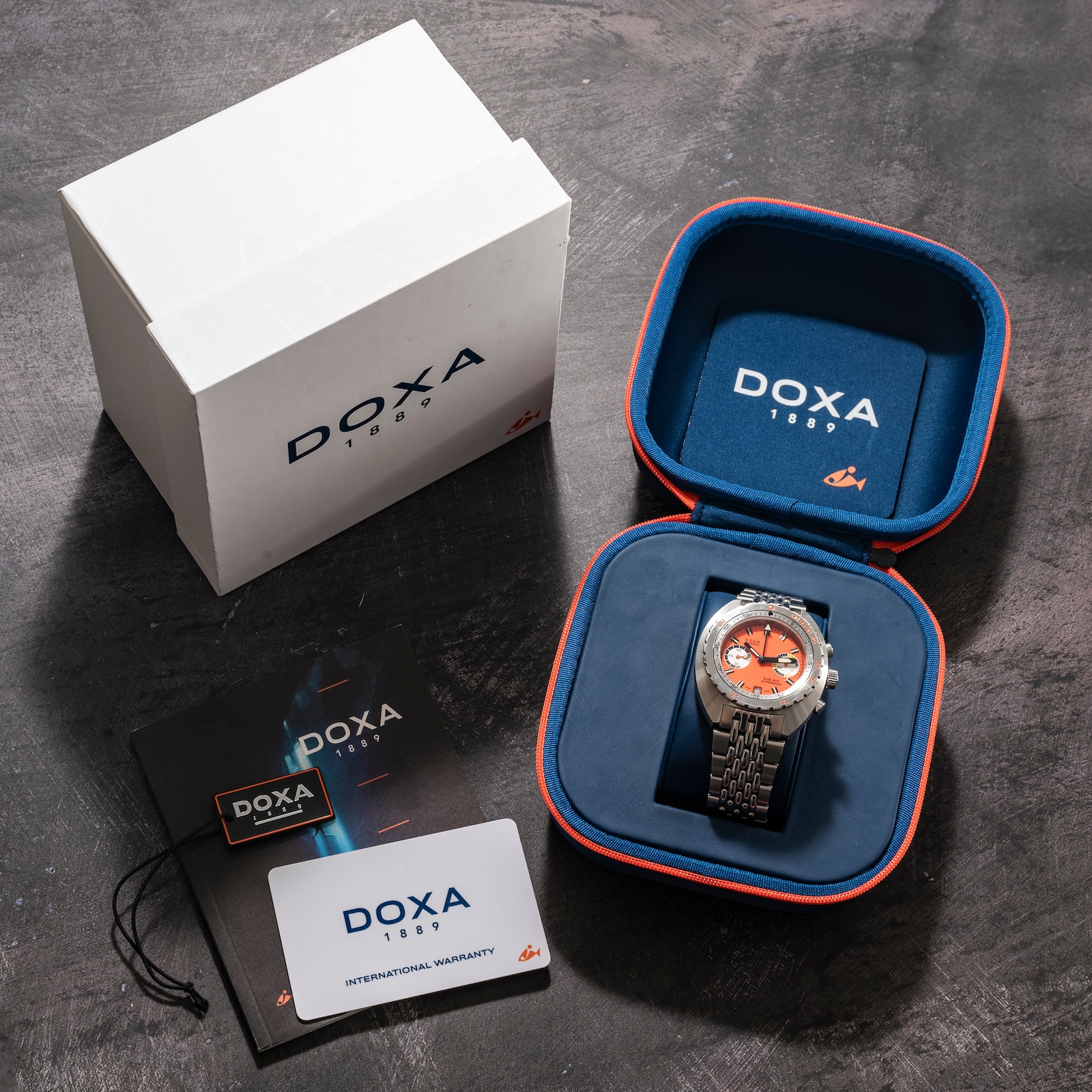 Pre-Owned DOXA DOXA Sub 200 T.Graph Professional