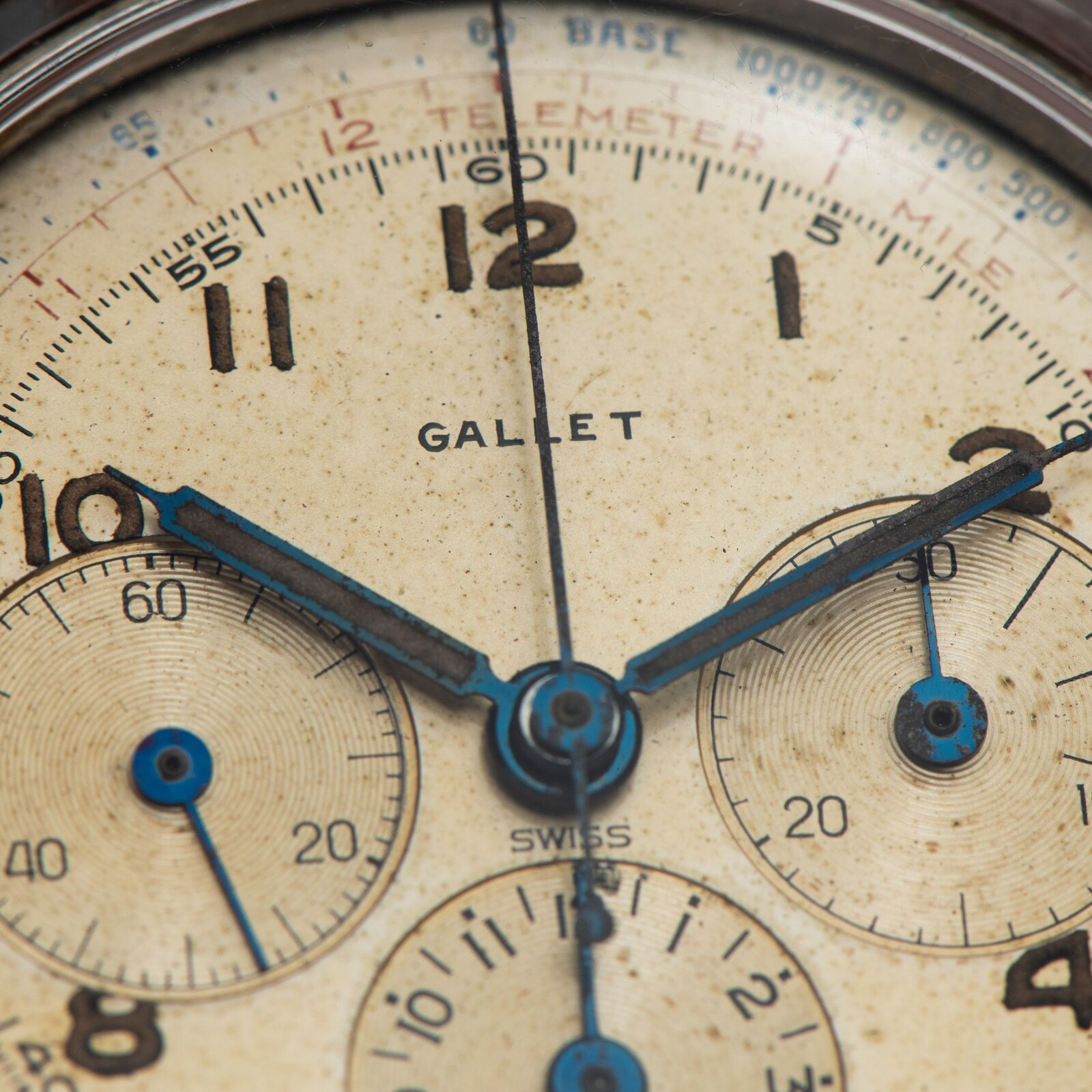 Pre-Owned Gallet Gallet Multichron 12 'Waterproof'