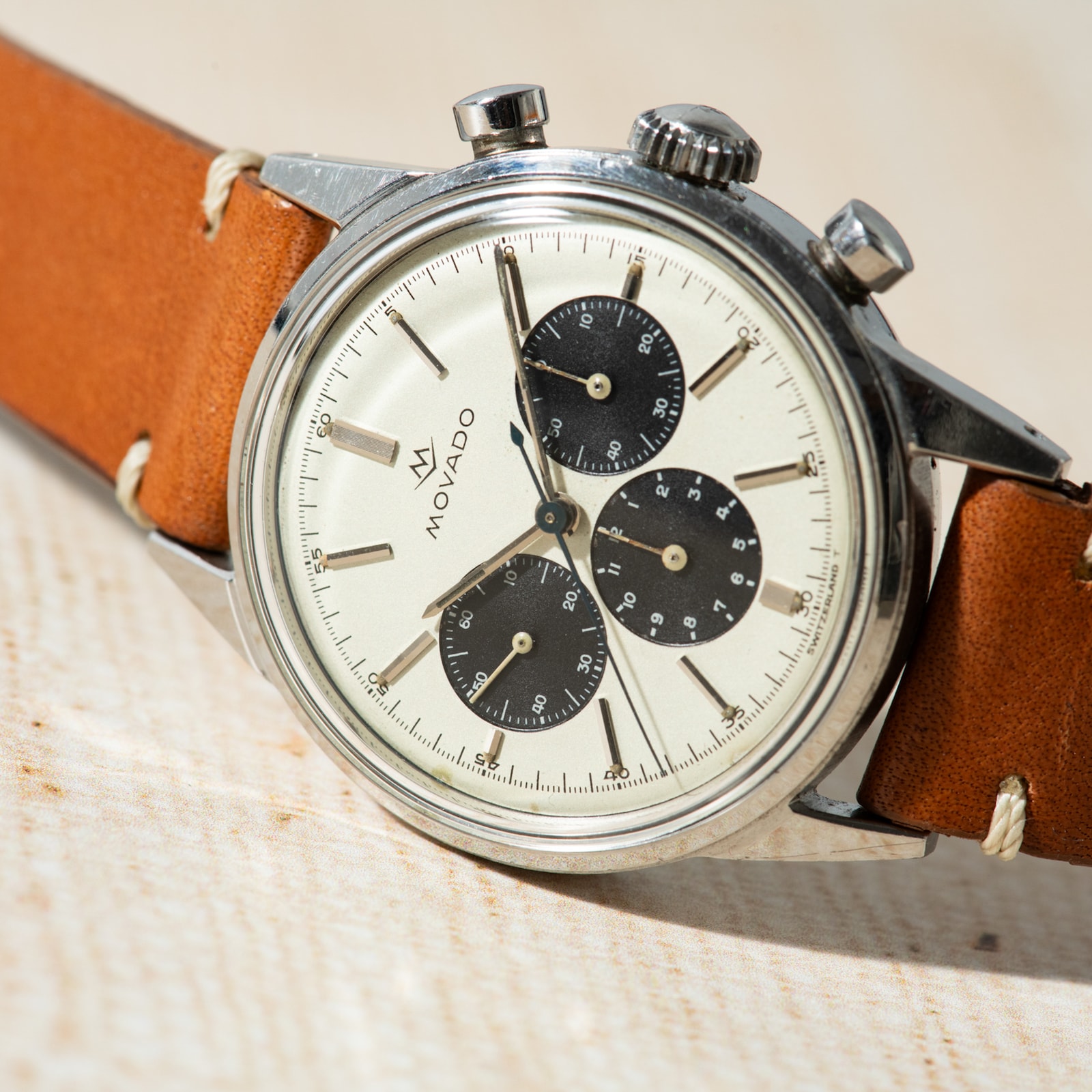 Pre-Owned Movado M95 Sub-Sea 'Panda' Chronograph
