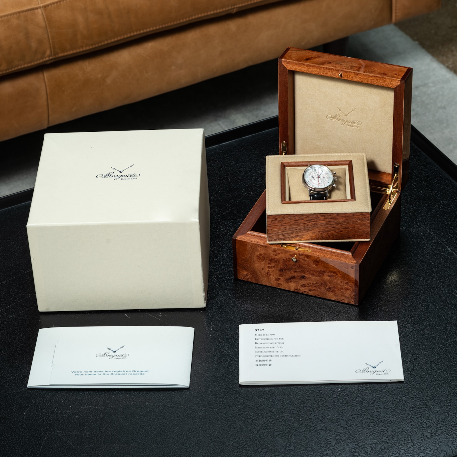 Pre-Owned Breguet Classique 'Snail Dial' Chronograph