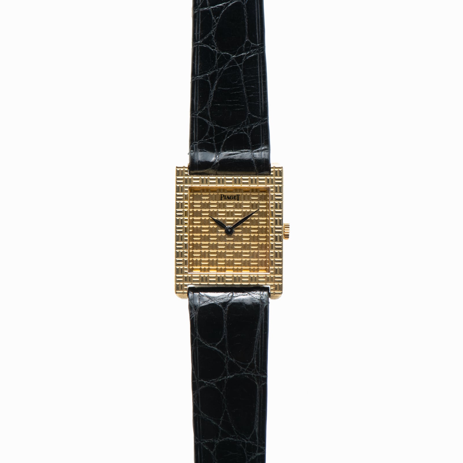 Pre-Owned Piaget 'Onyx' Tank-style Dress Watch