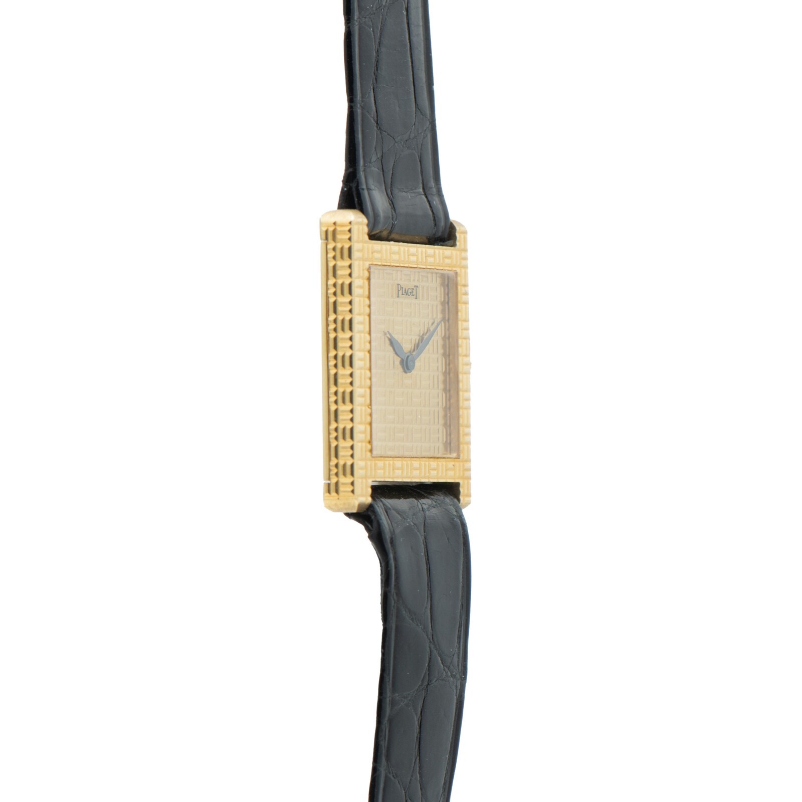 Pre-Owned Piaget 'Onyx' Tank-style Dress Watch