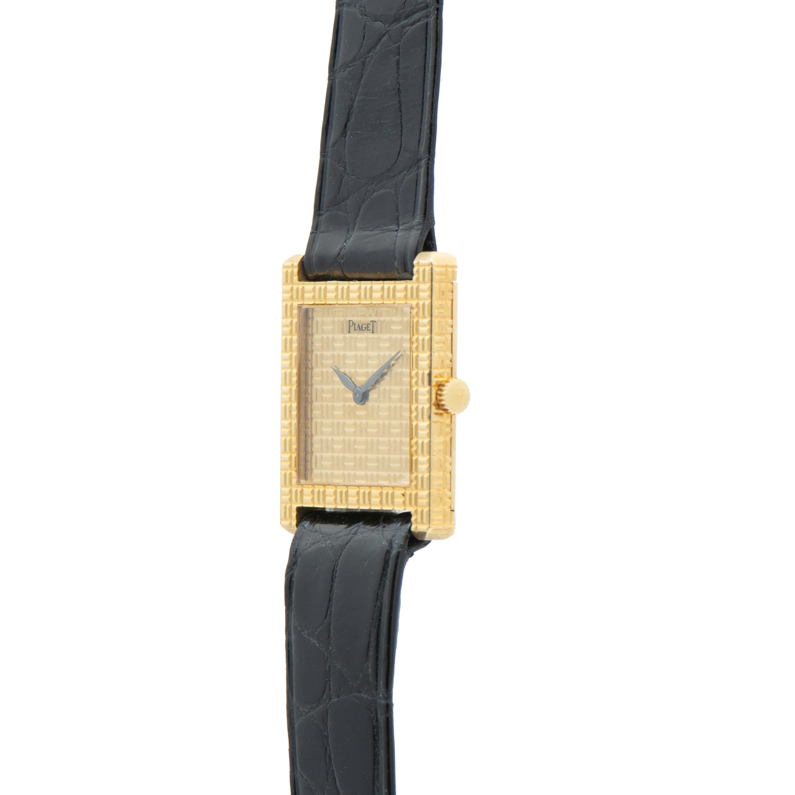 Pre-Owned Piaget 'Onyx' Tank-style Dress Watch