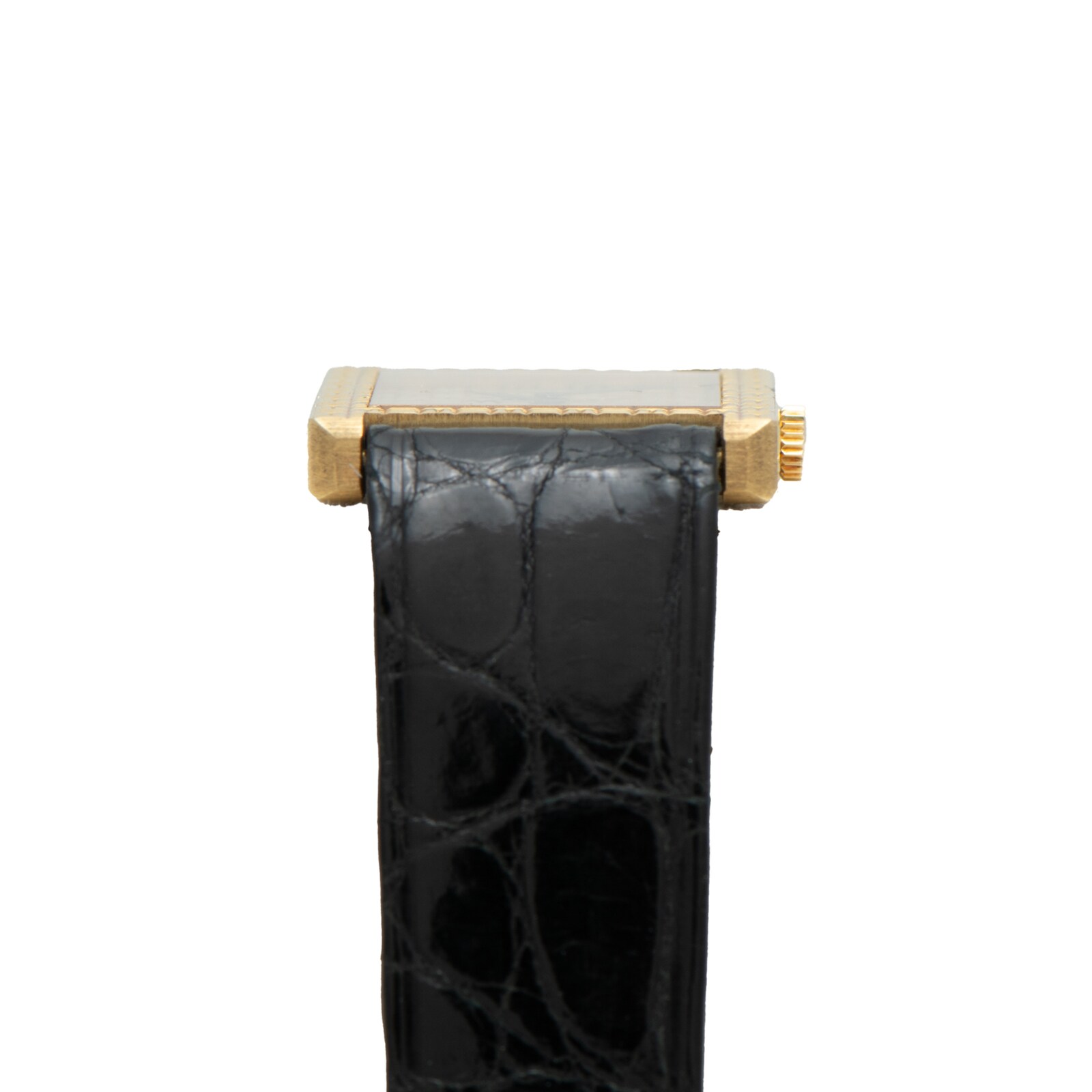 Pre-Owned Piaget 'Onyx' Tank-style Dress Watch