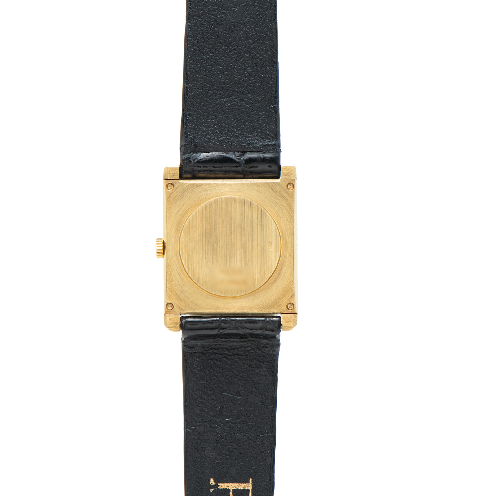 Pre-Owned Piaget 'Onyx' Tank-style Dress Watch