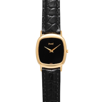 Pre-Owned Piaget 'Onyx' Ellipse Dress Watch