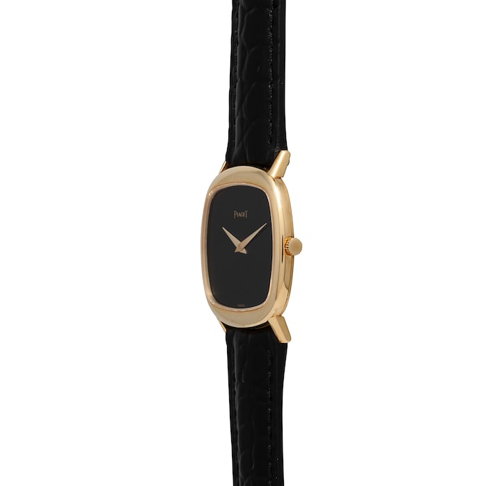 Pre-Owned Piaget 'Onyx' Ellipse Dress Watch