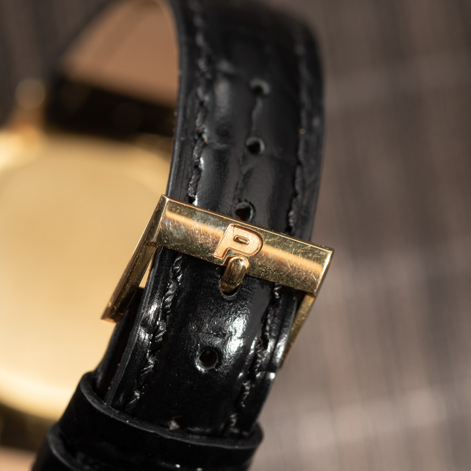 Pre-Owned Piaget 'Onyx' Ellipse Dress Watch