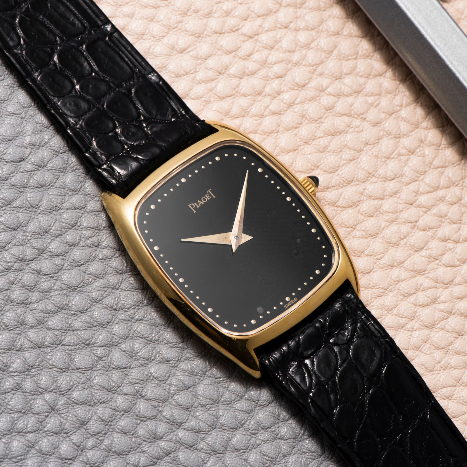 Pre-Owned Piaget Hi-Beat Tonneau Dress Watch