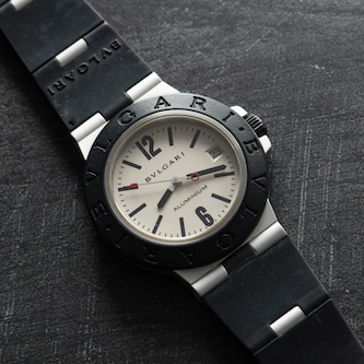 Pre-Owned Bvlgari Diagono Aluminum