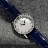 Pre-Owned Bvlgari Bulgari Bulgari 'MOP' Diamond Bezel