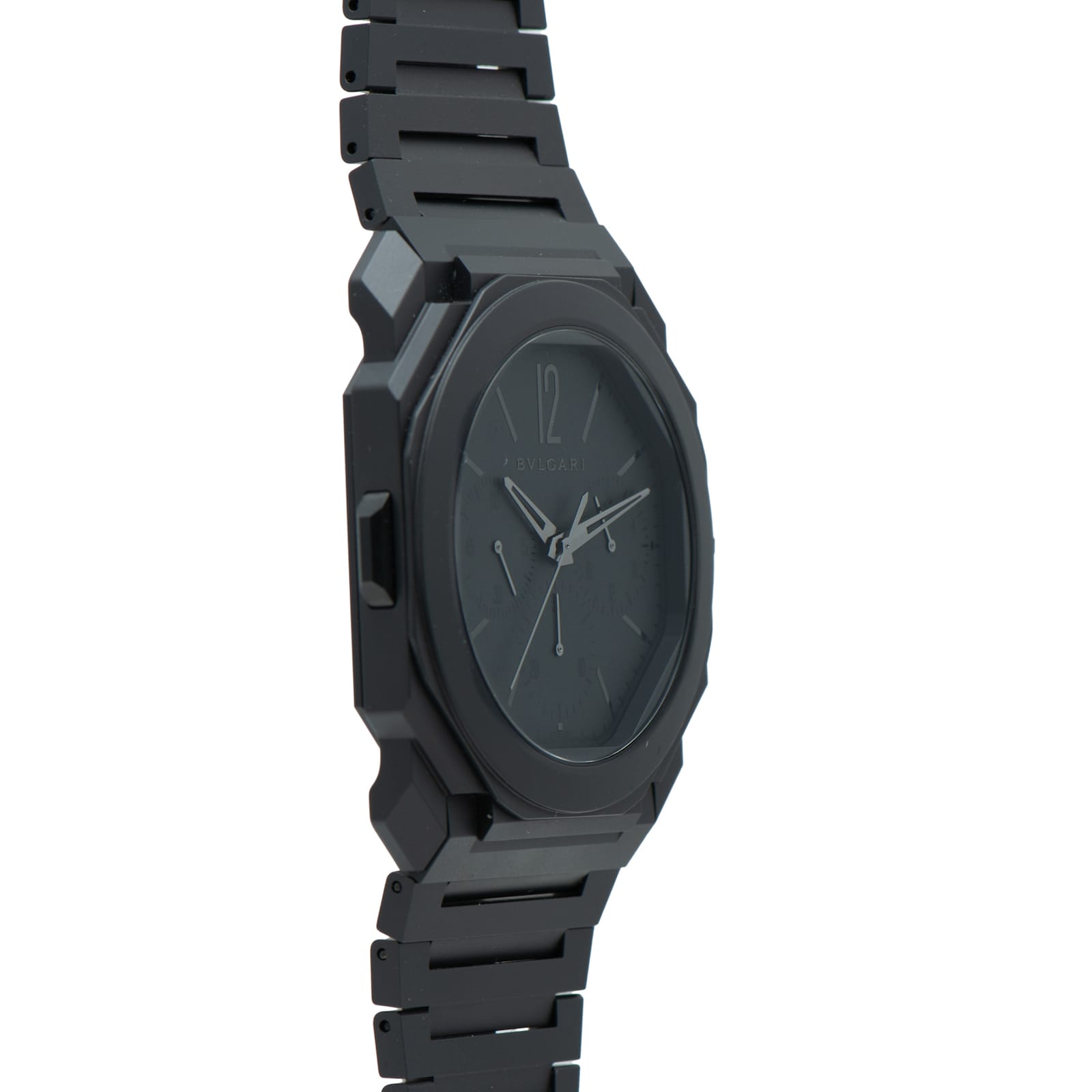 Pre-Owned Bvlgari Octo Finissimo Ceramic Chronograph GMT