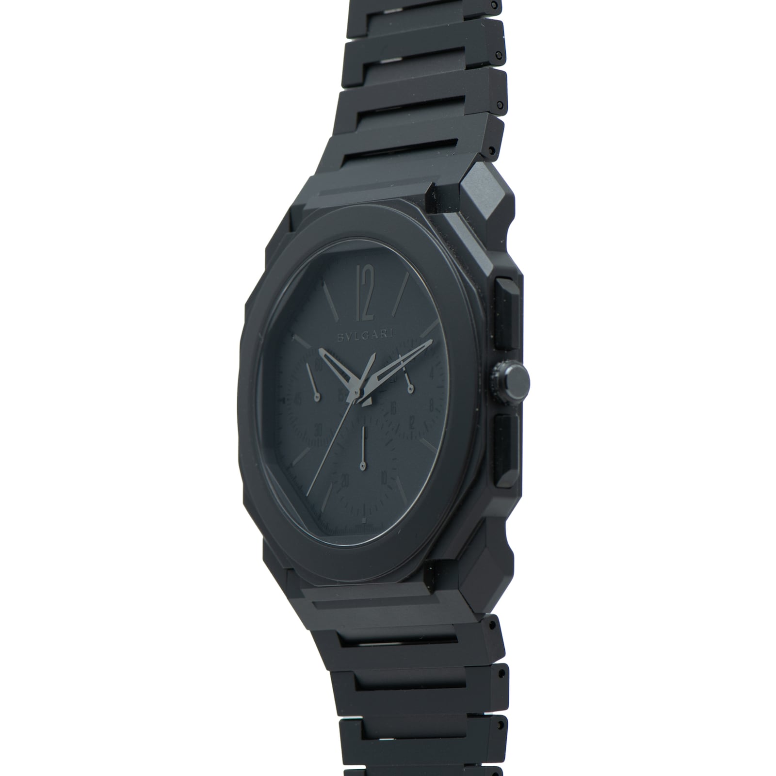 Pre-Owned Bvlgari Octo Finissimo Ceramic Chronograph GMT