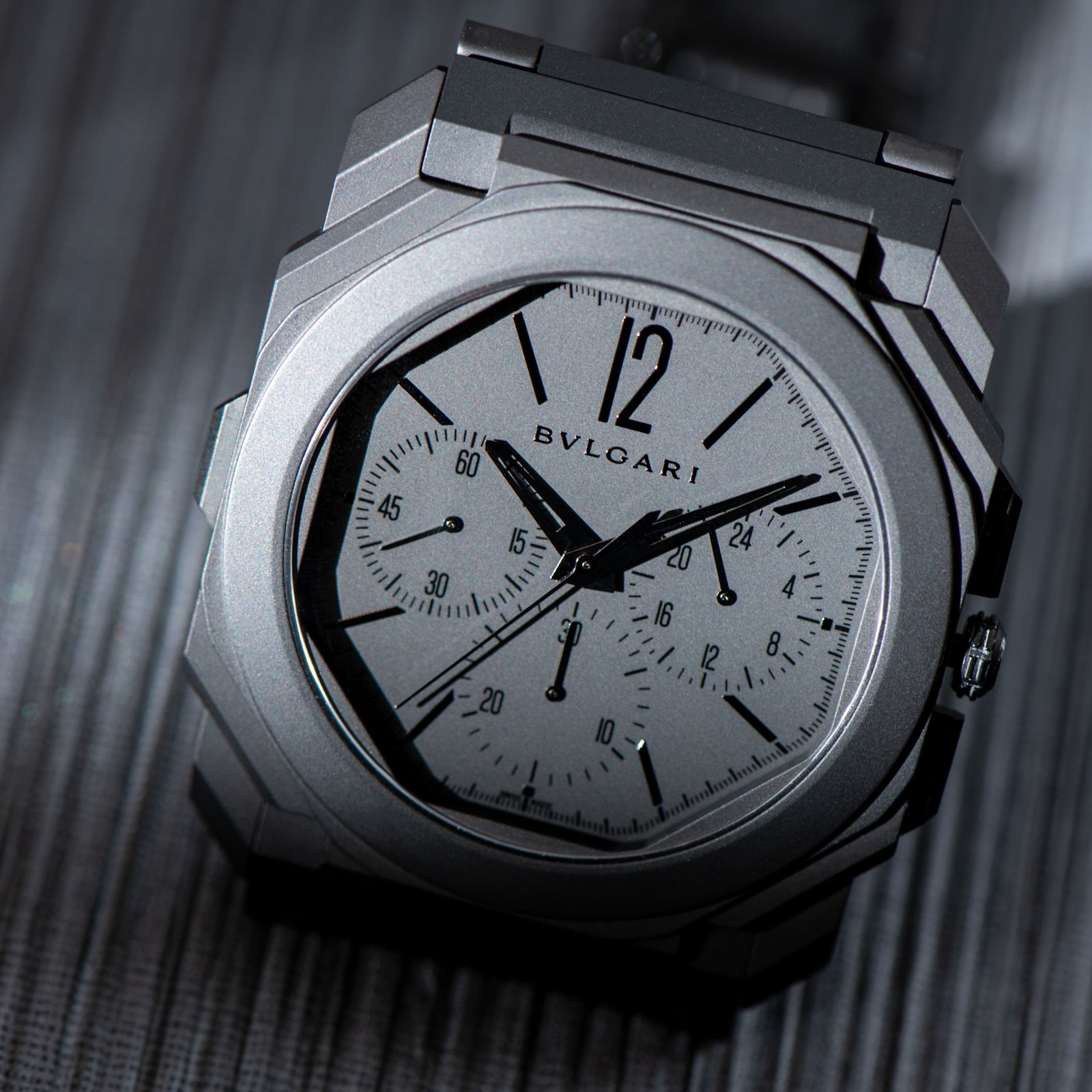 Pre-Owned Bvlgari Octo Finissimo Ceramic Chronograph GMT
