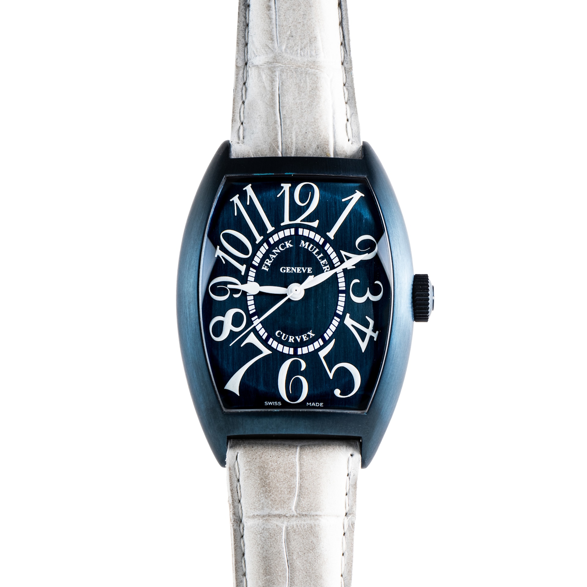 Pre-Owned Franck Muller Cintree Curvex Blue Dream Pre-Owned Franck Muller Cintree Curvex Blue Dream