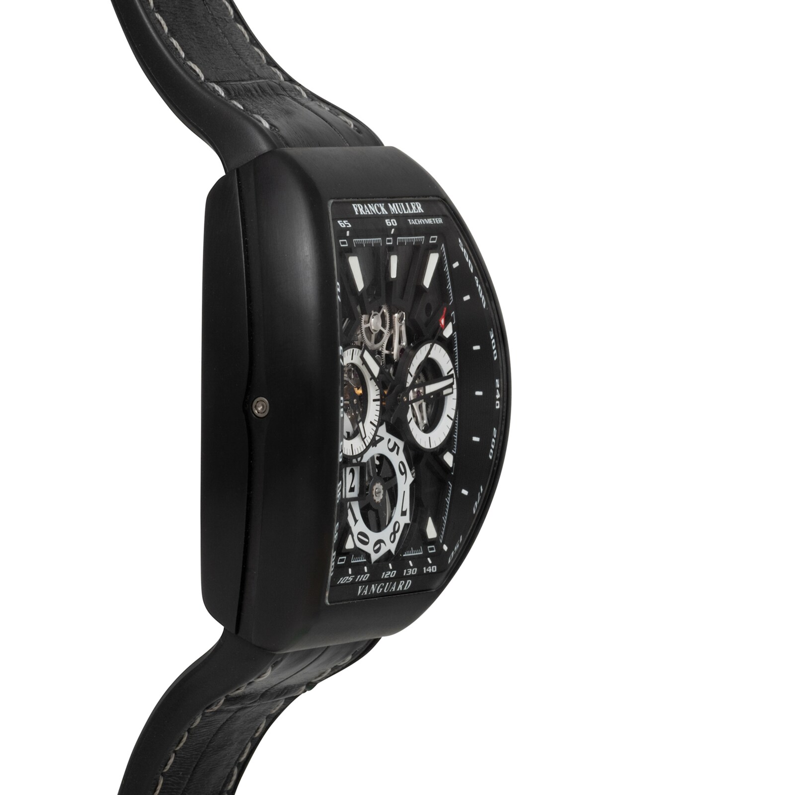 Pre-Owned Franck Muller Vanguard Grande Date 'Skeleton' Chronograph