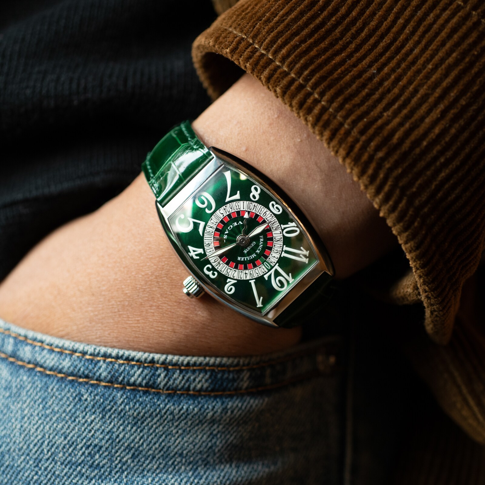 Pre-Owned Franck Muller Cintree Curvex 'Vegas'