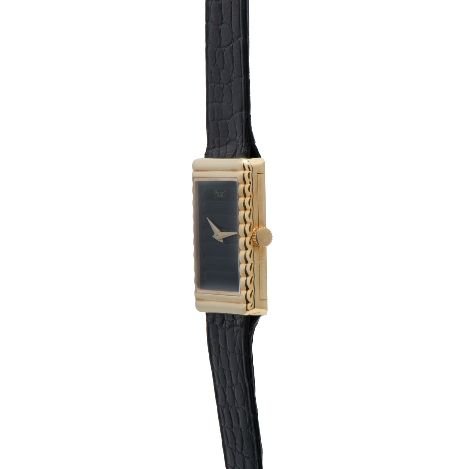 Pre-Owned Piaget 'Onyx' Rectangular Dress Watch